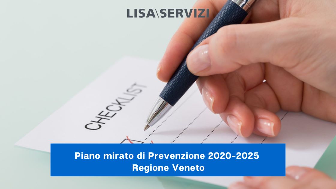 Piano Mirato Di Prevenzione 2020 2025 Regione Veneto