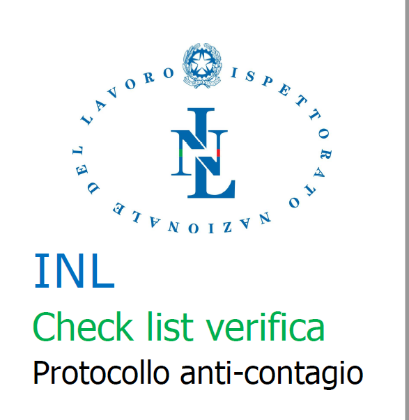 Aggiornamento Check-list INL Coronavirus