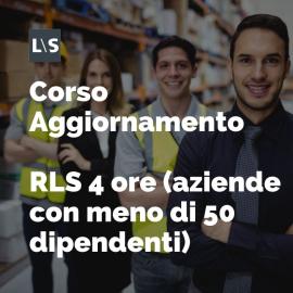 Corso aggiornamento RLS 4 ore