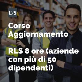 Corso aggiornamento RLS 8 ore Corso aggiornamento RLS 8 ore