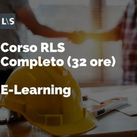 Corso RLS E-Learning 32 ore