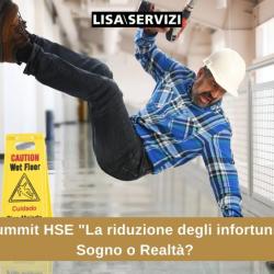 Summit HSE "La riduzione degli infortuni": sogno o realtà? 