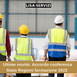 Accordo conferenza Stato Regioni formazione 2022: ultime novità