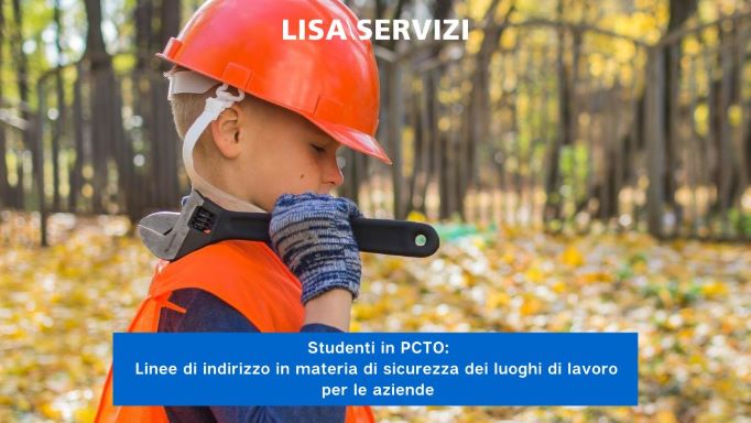 Studenti In PCTO: Linee Di Indirizzo Luoghi Di Lavoro